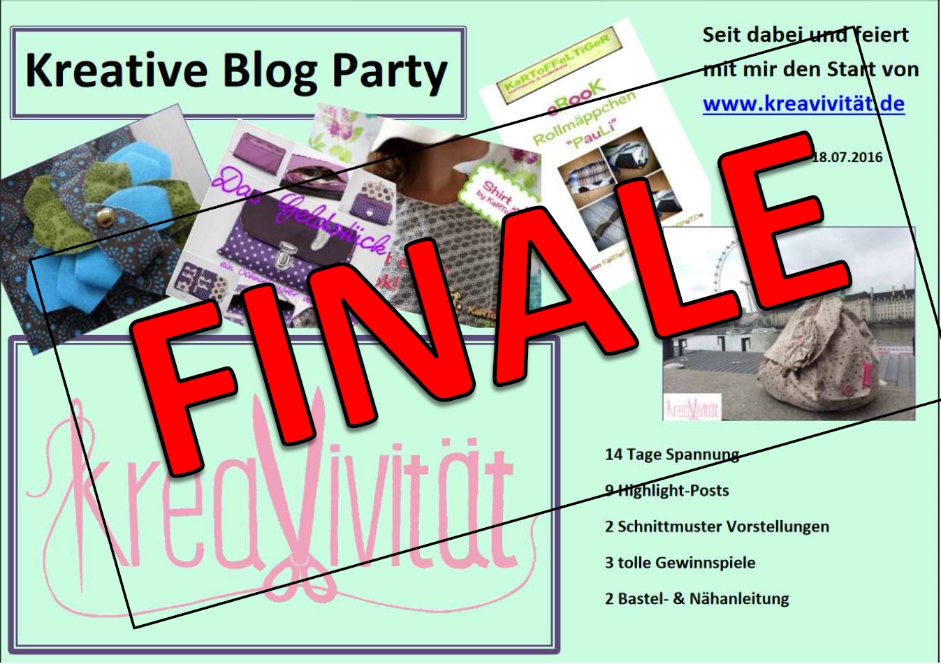Blog Party Finale Logo