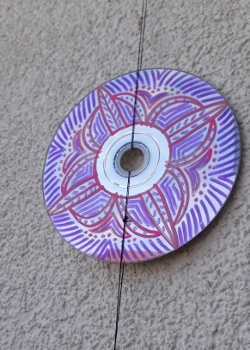 CD Upcycling Mandala 8
