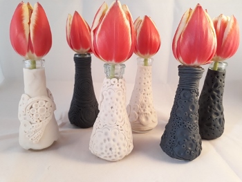 Doodle Clay Vasen fertig Doodle Clay Vasen fertig