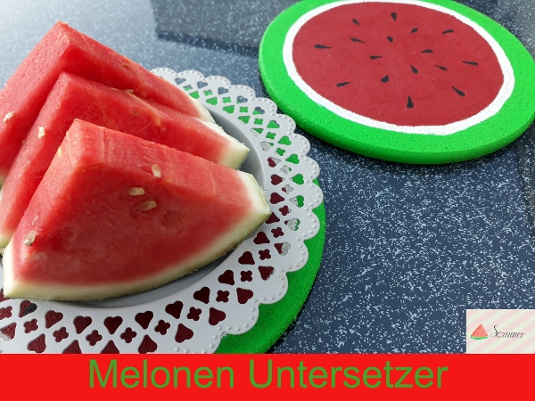 Melonen Untersetzer